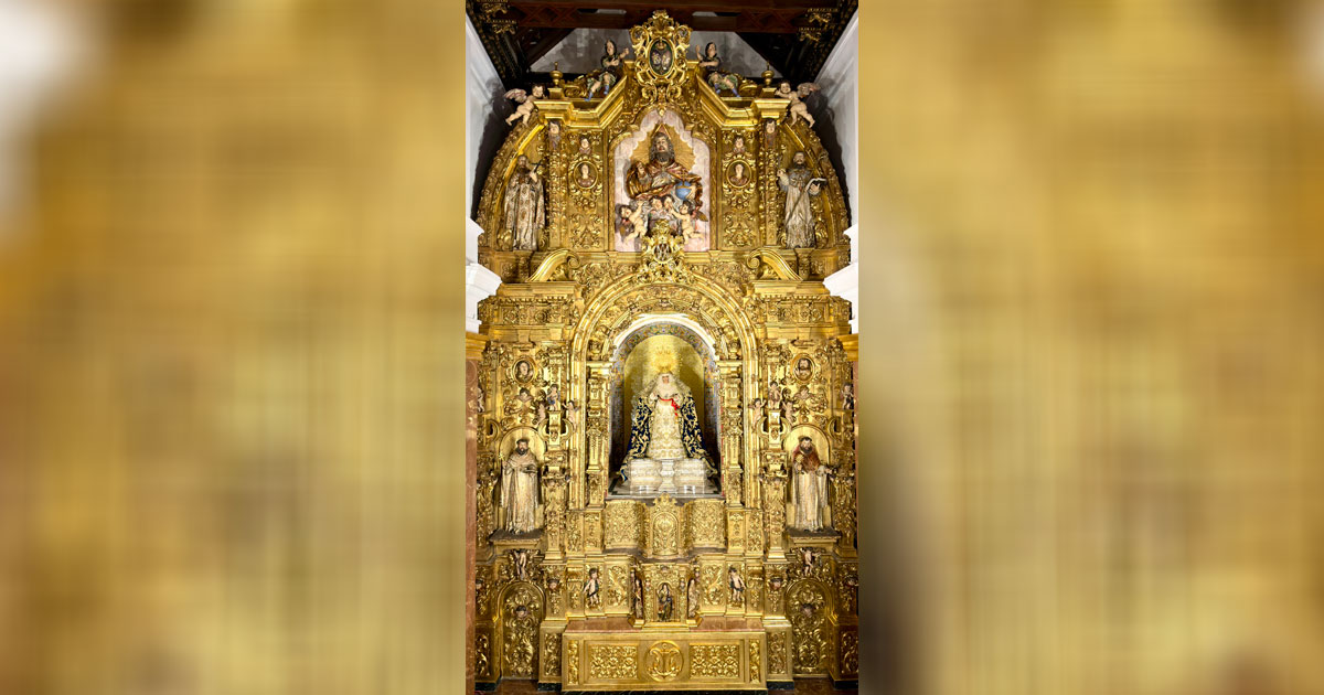 Retablo de Nuestra Señora de la Esperanza en la Capilla de los Marineros de Triana