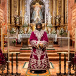 Nuestro Padre Jesús de la Sentencia durante su besamanos en la Basílica de la Macarena