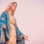 Imagen de la Virgen María utilizada para ilustrar el ciclo de Mariología en Sevilla