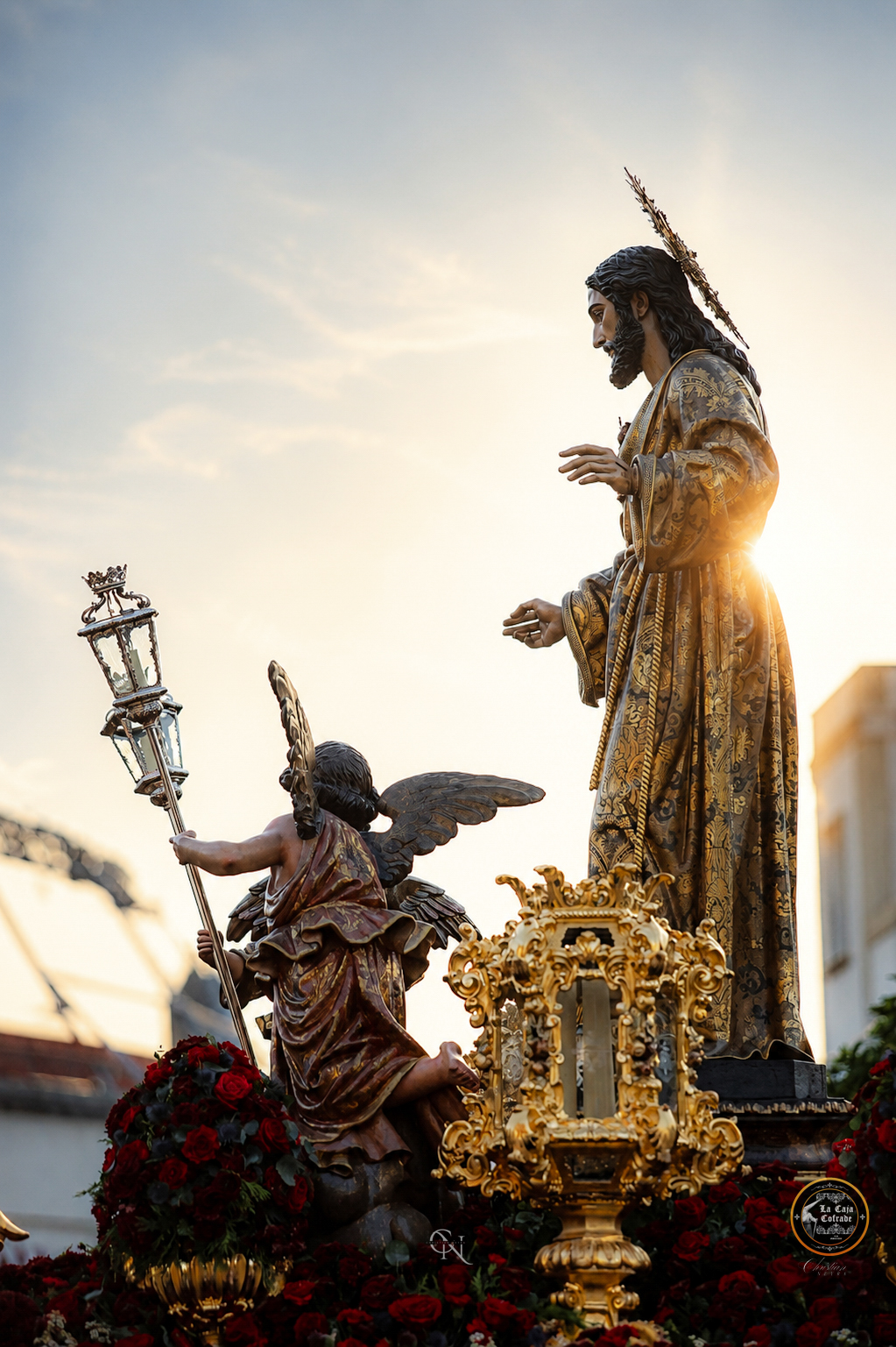 fotografía de la imagen del sagrado corazon de jesus