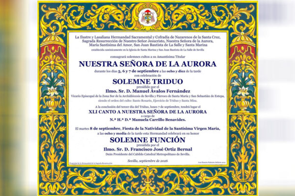 Nuestra Señora de la Aurora de la Hermandad de la Resurrección de Sevilla
