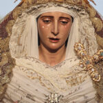 Virgen de los Dolores del Cerro durante el XXIV aniversario de su coronación