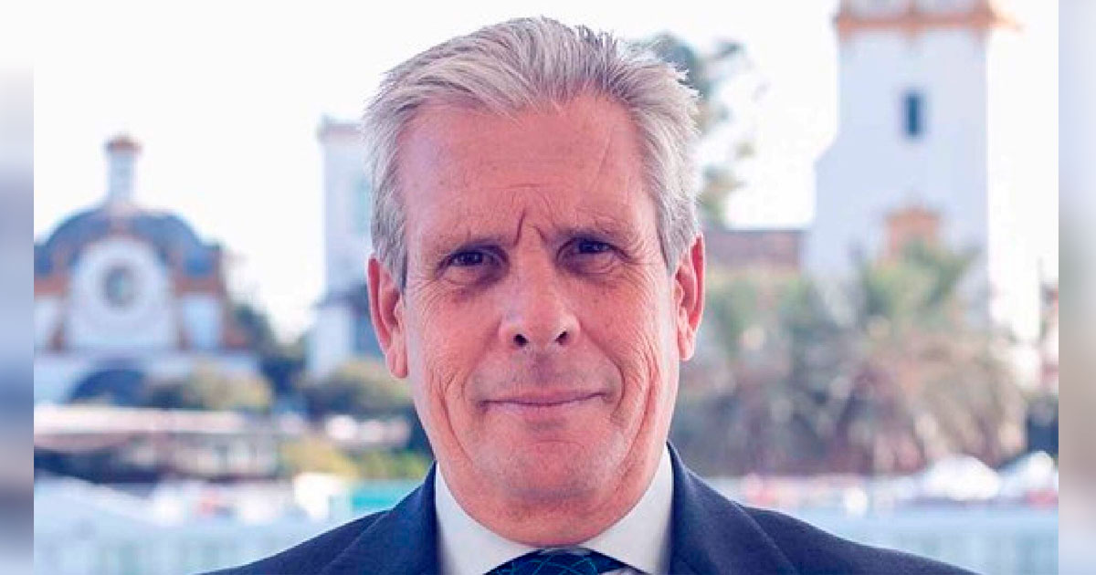 Pepe Mesa, presidente del Círculo Mercantil de Sevilla y reconocido cofrade