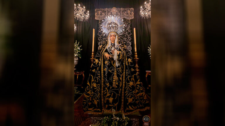 Nuestra Señora del Gran Poder, Protagonista de una Jornada de Devoción en El Perchel